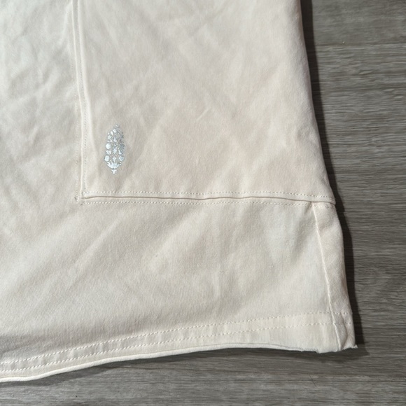 Free People Hot Shot Tee Romper — Beached Clay - Picture 2 of 8